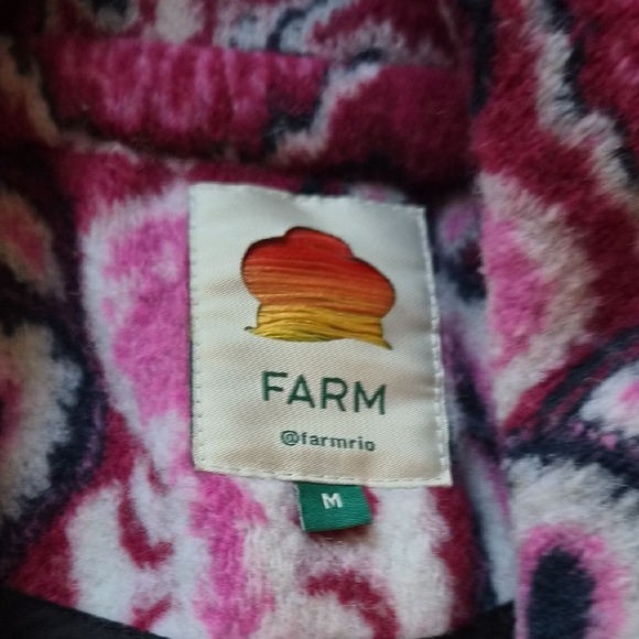 FARM Rio Multicolor Teddy Jacket - Picture 3 of 8